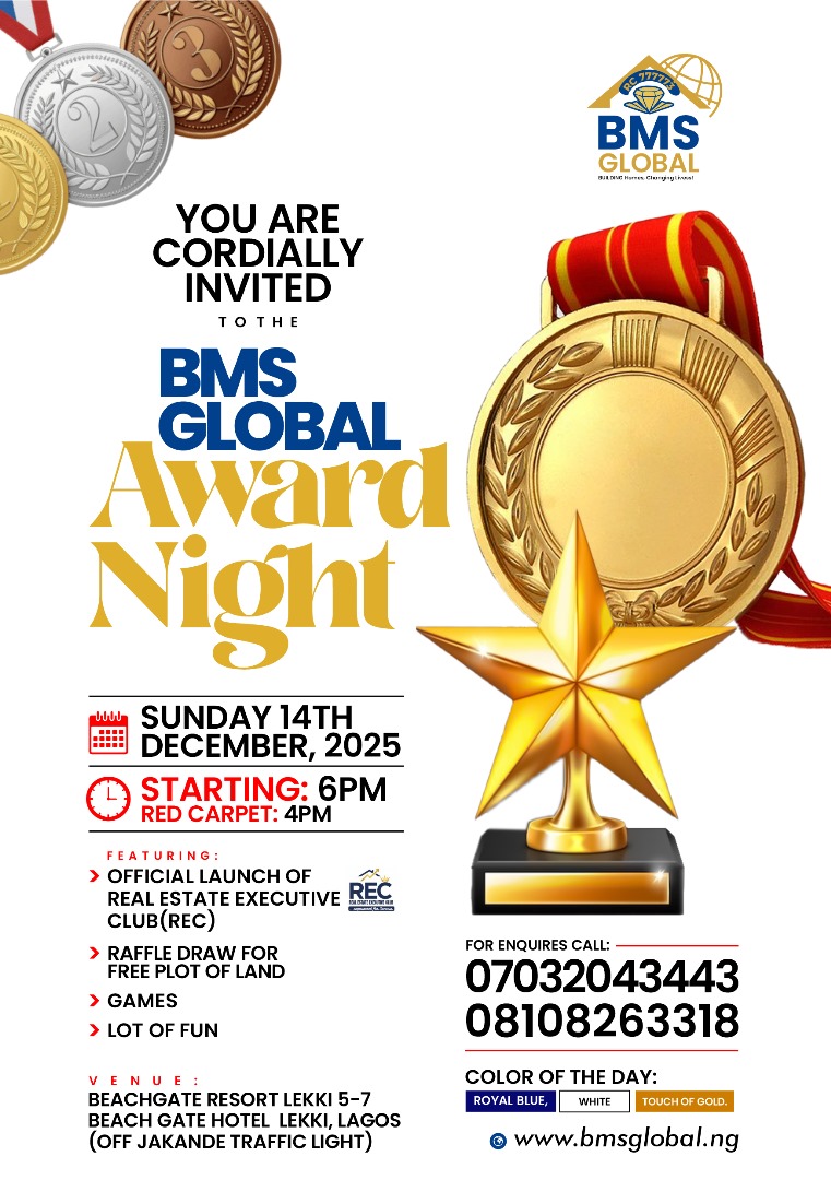 BMS GLOBAL AWARD NIGHT & REC LAUNCHING